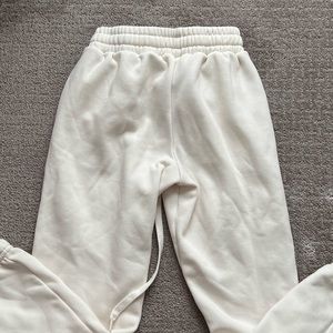 Fabletics white athletic sweatpants